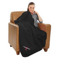 Brushed Fleece Travel Blanket (Embroidered)